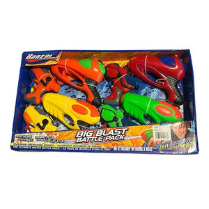 Banzai Big Blast Battle 8 Pack Ultimate Water Battle Set Toys For Kids 4+ NEW
